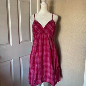Xhilaration Women's Pink and Red Dress